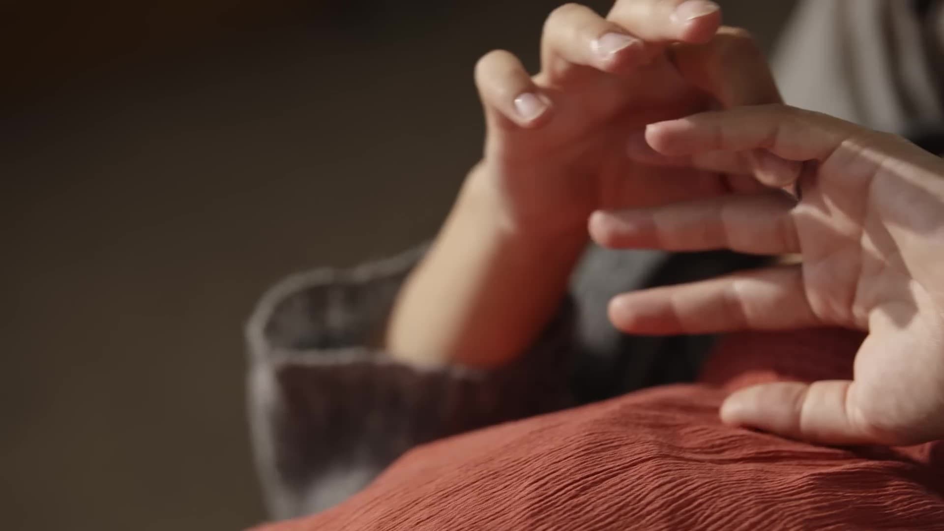 Applying patch on shoulder